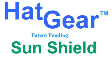 HatGear Sun Shield-protects from the strong sun!